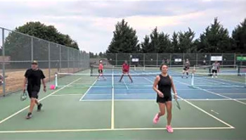 4.0 Mixed Doubles 50-54 Pickleball match #5 Washington State Senior Games