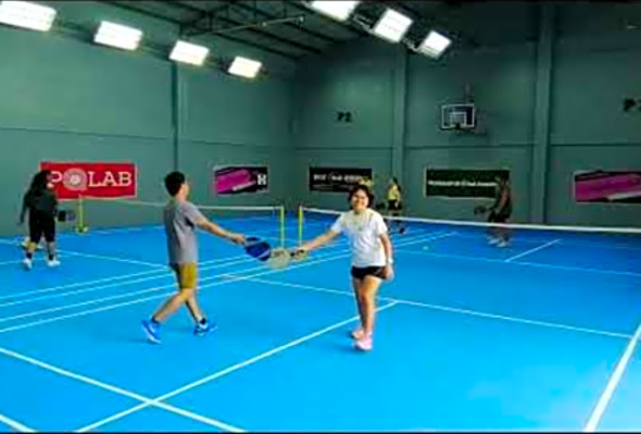 Sunday Funday Mixed Doubles Pickleball Rey-Jessiel vs Raffy-Mary May