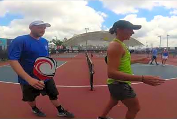 Brennan - Hanisch vs Williams - Briones MXD 25 US Open
