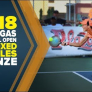 Pro Mixed Doubles BRONZE - 2018 Las Vegas Pickleball Open