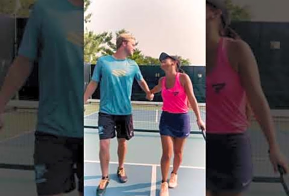 Pickleball Expectations vs Reality: Couples Edition #Shorts