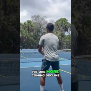 How to properly time your third shot drops #pickleballcoach #pickleball