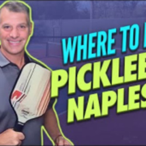 Naples, Florida is known as the pickleball capital of the world!