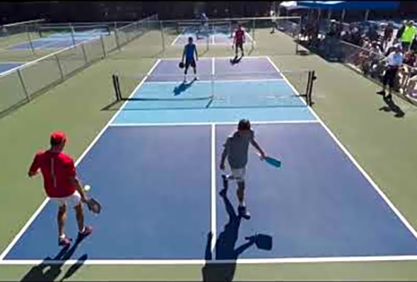 1/19/22 Boca Mens Doubles Pro Split Age Navratil/Weinbach vs Johnson/Morariu