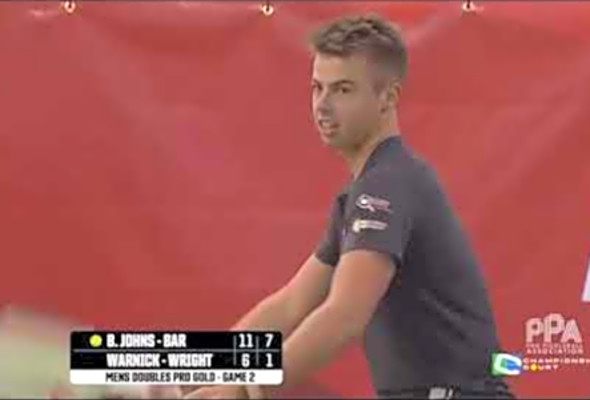 2021 PPA Red Rock Open Ben Johns- Deckel Bar GOLD MEDAL Doubles Match Highlights vs. Wright/Warnick