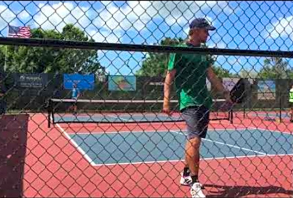 Garriotte vs Rettenmaier - US Open Pickleball 2022 - Pro Singles - Naples Florida - 4/24/2022