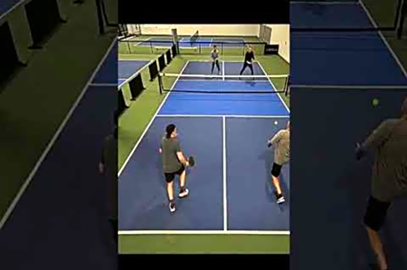 Pickleball Shorts Power Stroke 1 #pickleballmatch #ymcaenidpickleball