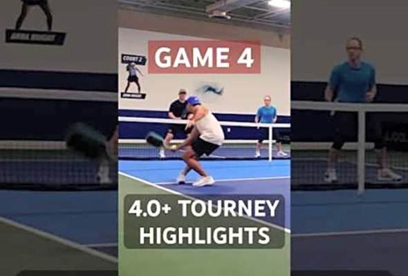 Round Robin: Game 4 4.0 Tournament (Pickleball Highlights) #tournament #pickleball