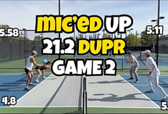MIC&#039;ED UP 21.2 DUPR Pickleball Games - Ep. 2