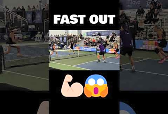 FAST OUT! Insane Pickleball Shots#pickleball