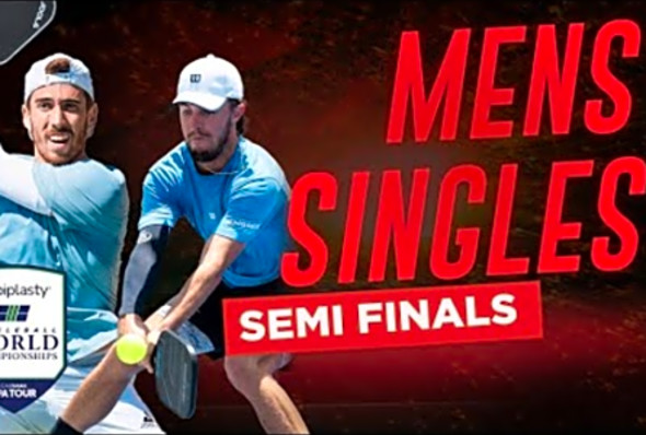 Federico Staksrud v Hunter Johnson at the Lapiplasty Pickleball World Championships