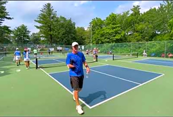 Manny/Kaley vs. A.Weinstock/K.Gillis 4.5 Mixed doubles pickleball - Mid Atlantic Masters