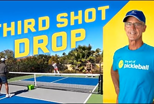 How to Hit a 3rd Shot Drop in Pickleball - Best Third Shot in Pickleball