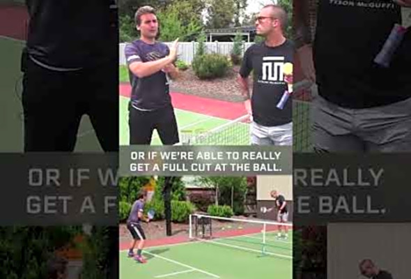 Pickleball: Tyson Mcguffin w. lesson on Counter Punch #pickleball #pickleballgame