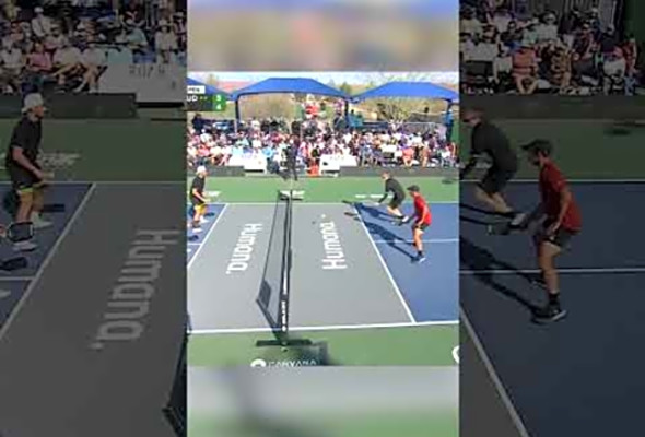 Pickleball Behind The Back?!