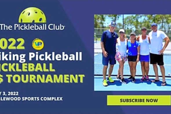 The Pickleball Club Team is at the 2022 Viking Pickleball Tournament
