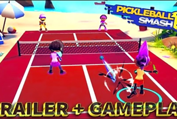 Pickleball Smash Trailer Gameplay Review PC Steam Switch Xbox 4K