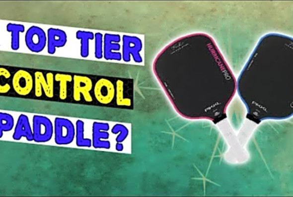 PIKKL Hurricane Pro Pickleball Paddle Review (14mm &amp; 16mm): Crazy Spin!