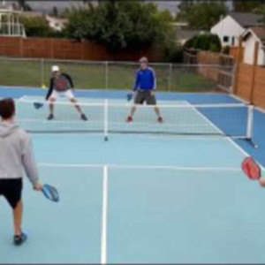 Pickleball Highlights in the Backyard Pickleball Court! Hilarious and In...