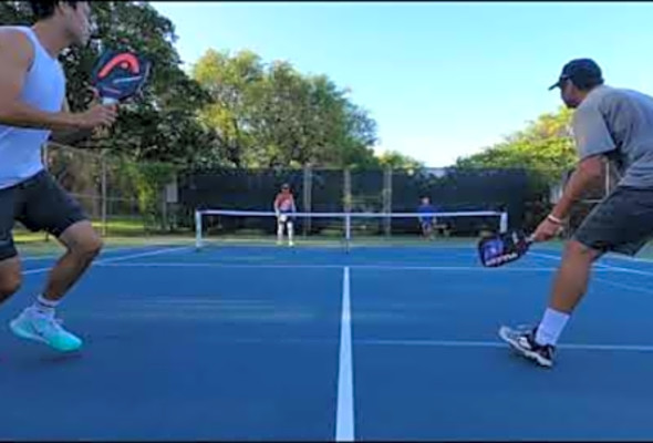 Pickleball Play in Hawaii