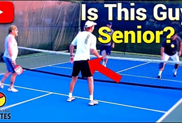 I Played Pickleball With Top Senior Pro and This Happened