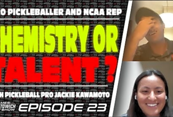 NCAA Rep to Professional Pickleball Player Jackie Kawamoto&#039;s Journey - The James Ignatowich Show