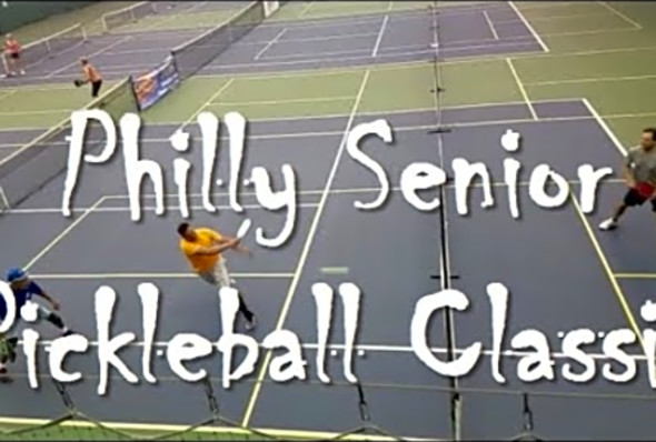 Philly Senior Pickleball Classic - Great Mens Doubles Match Age 50-59
