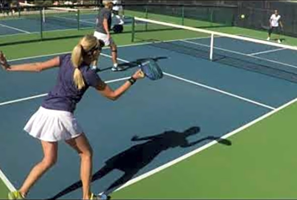 Dhp pickleball- Huntsman 4.5 WD 55-59 Denise, Vivian Game 1 Part 2