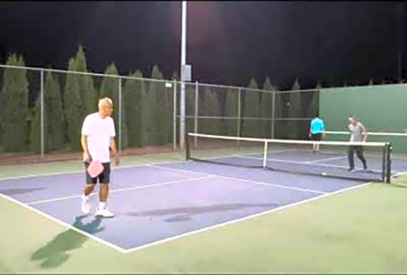 Exciting Pickleball Game Taken Over - Bedtime Flew By in a Flash  #1604