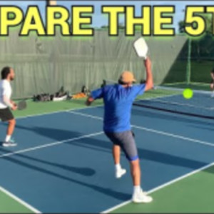 How to Set up a 5th Shot Drop in Pickleball