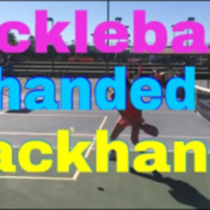 Breaking Down McGrath&#039;s 2-handed backhand - Pickleball with Mark Renneson