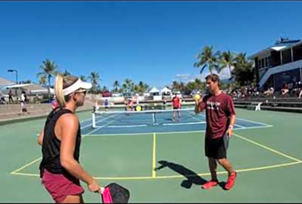 2020 Hawaii Open Lindsey Newman/Riley Newman VS Michelle Esquivel/Rob Cassidy