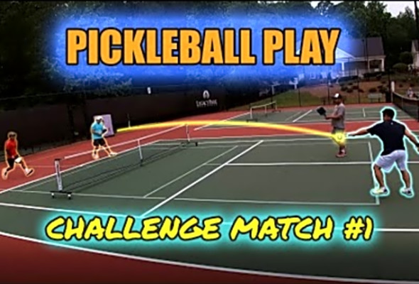 Pickleball Play: Challenge Match No.1