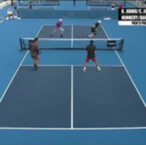 Successfully Defended Around The Post Shot Pickleball Highlight - Atlant...