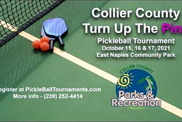 Collier County &quot;Turn Up The Pink&quot; Pickleball Tournament