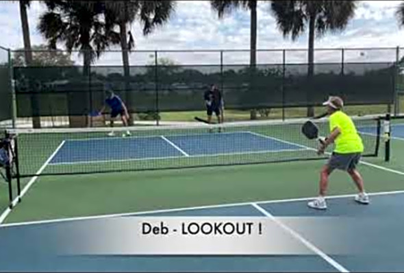 Pickleball: &quot;4th Shot Attack&quot;, Deb Harrison
