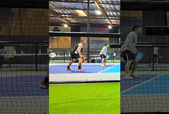 Epic Pickleball Showdown: Intense Indoor Match Highlights!