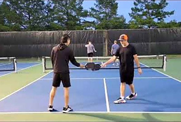 Glenn / Rich vs Jackson / Jensen All the good points April 19th Pickleball match play