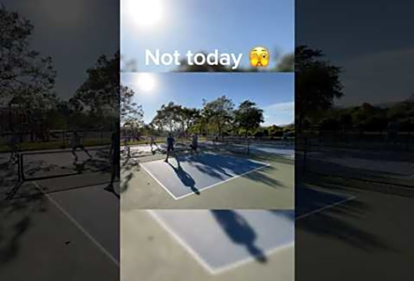 Not today  #pickleball #pickleballhighlights #pickleballislife