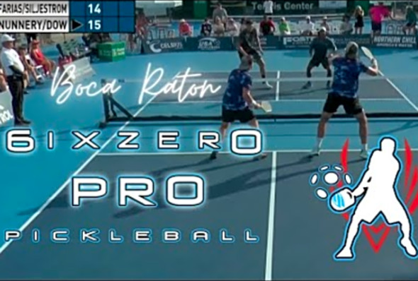 Finals Cardiac ComeBack - Mens Pro PickleBall Dubs - Boca Raton