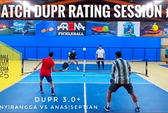 PICKLEBALL TRAVELER DUPR MATCH 3.0 - Dany-Rangga v Anas-Septian #pickleballDUPR