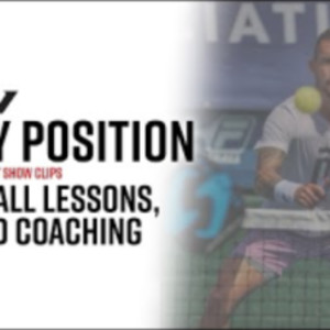 The Best Ready Position Technique in Pickleball - Common Pickleball Tend...