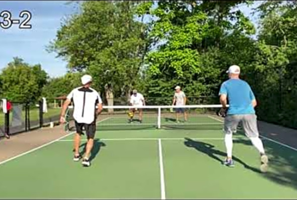 4.0-4.5 pickleball - recreational match Trap Ending