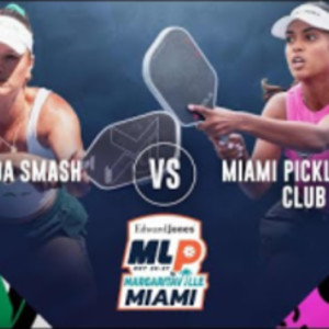 Florida Smash vs. Miami Pickleball Club - Challenger Level - Edward Jone...