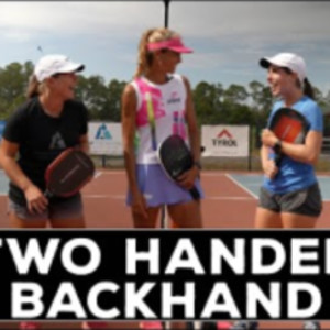 Coach Simone - Two-Handed Backhand &amp; The Importance of your Left Hand!