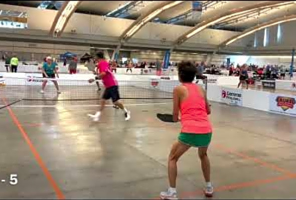 2023 National Senior Games Pickleball Championships - Mixed Doubles 4.0, 70-74 - 2nd Round