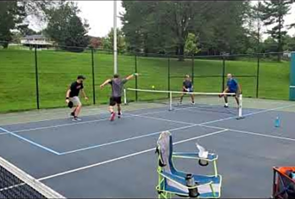 Frank&#039;s pickleball tournament 3:6. August 15, 2020