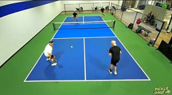 Quick Pickleball Point - 3rd Shot Drive - Deep Serve - 3.5-4.0 Men&#039;s Doubles