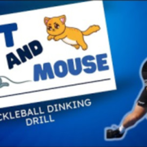 Pickleball Drills: Cat and Mouse - Dinking Drill Game