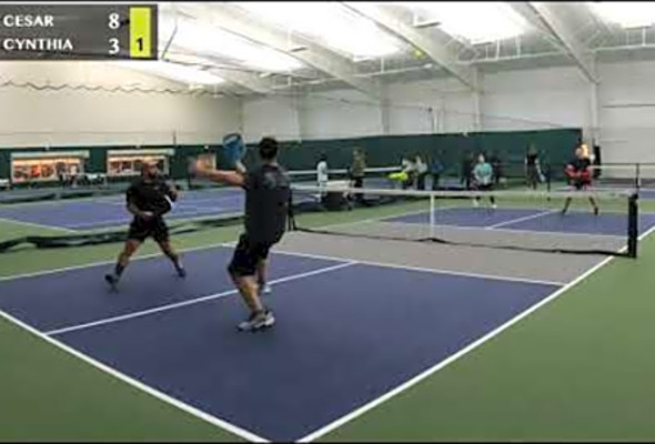 Pickleball Advanced - Jan 23, 2022 - Sunday Evenings at Kingsbury